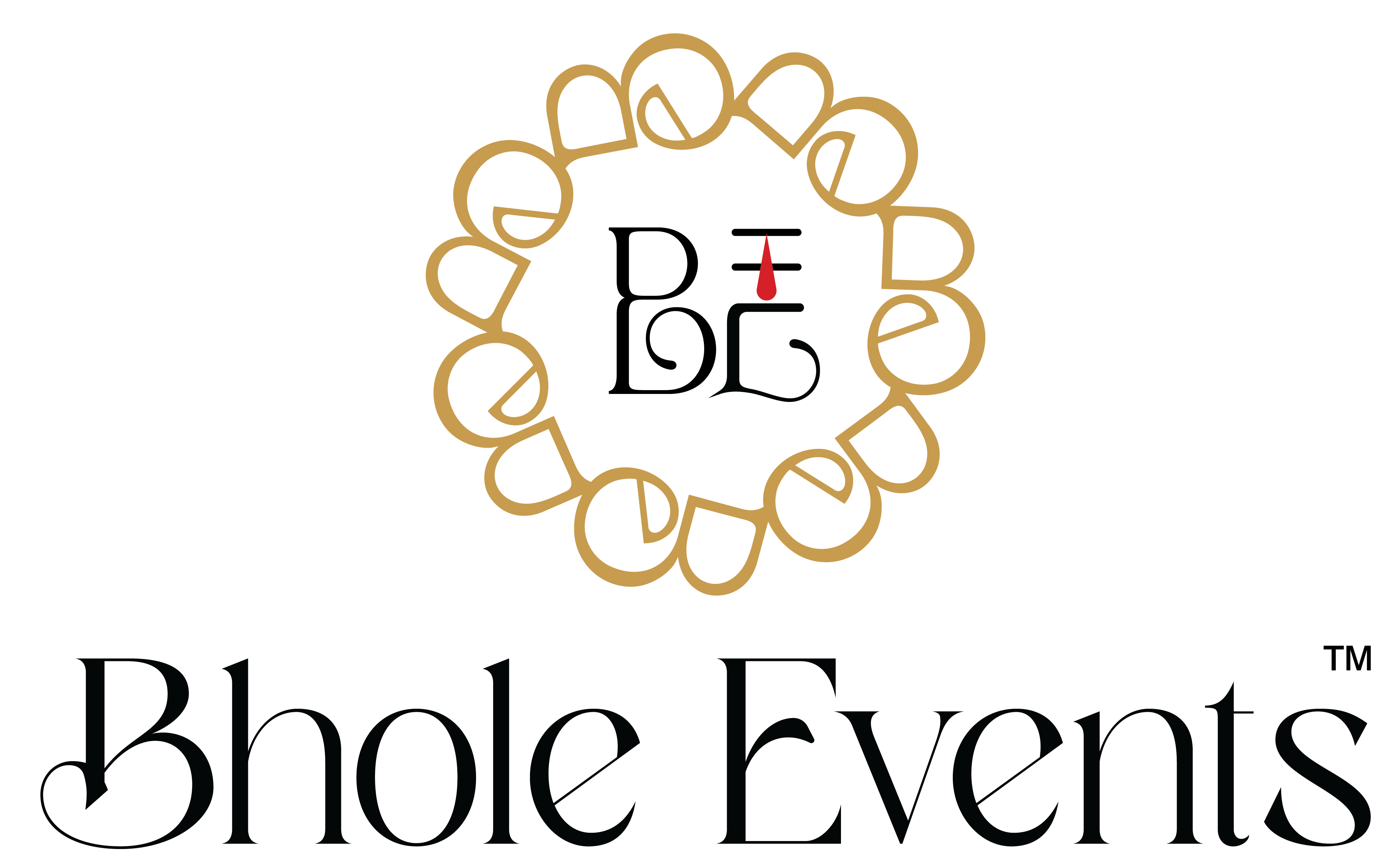 Bhole Events Logo